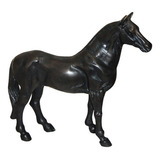 Cavalo Bronze Oxidado Escultura