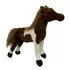 Cavalo Pelúcia Realista Fazenda 45cm Lindo Marrom Escuro