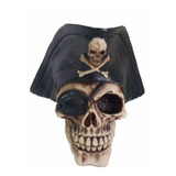 Caveira Cranio Newton Decorativo Halloween Enfeite Resina
