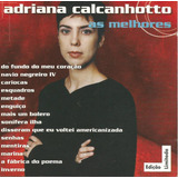 Cd - Adriana Calcanhoto- As Melhores- Ed. Limitada- Lacrado