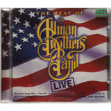 Cd - Allman Brothers Band - The Best Live - Novo Não Lacrado