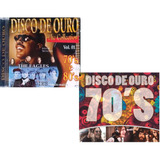Cd Disco De Ouro Volume 01 + Cd Disco De Ouro 70s 