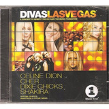 Cd Divas Las Vegas Vh1- Celine Dion Dixie Chicks Cher (novo)