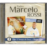 Cd Duplo Padre Marcelo Rossi - O Tempo De Deus + Mega Hits