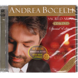 Cd + Dvd Andrea Bocelli Sacred Arias Special Edition Lacrado