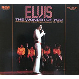 Cd Elvis Presley - The Wonder Of You - Live 13/aug/70 - Ftd