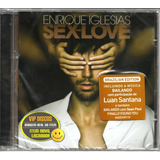 Cd Enrique Iglesias Sexy And Love - Original Novo Lacrado!!