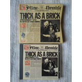 Cd Jethro Tull - Thick As A Brick - Ed Esp Com Bônus E Jorn