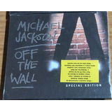 Cd Michael Jackson Off The Wall Special Edition Com Luva(pap