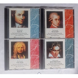 Cd Music Maestro Séries Isto É 7,8,9,16 Bach, Vivaldi Mozart