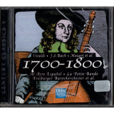 Cd Novo Lacrado Vivaldi, Bach, Mozart 1700 - 1800