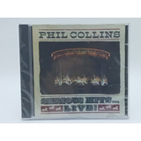  Cd Phill Collins - Serious Hits - Live - Produto Lacrado 