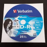 Cd r Verbatim Music