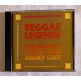 Cd Reggae Legends Bob Marley, Peter Tosh E Jimy Cliff