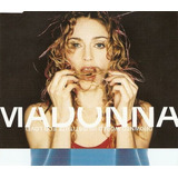 Cd Single Madonna Drowned World (substitute For Love) (franc