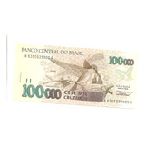Cedula 100 Mil Cruzeiros