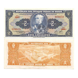 Cedula 2 Cruzeiros Brasil