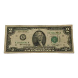 Cedula Antiga Two Dollars