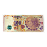 Cedula Argentina 100 Pesos
