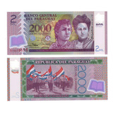 Cedula Paraguai 2 000