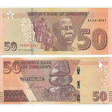 Cedula Zimbabwe 50 Dollars