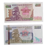 Cedulas Antigas Do Zimbabwe
