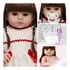 Cegonha Reborn Dolls Boneca Xodó Vermelha Vestida