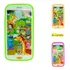 Celular Infantil Interativo Som Touch Phone Brinquedo Audio Cor Verde