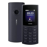 Celular Nokia 110 4g Bateria De Longa Duração Dual Chip Azul