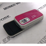 Celular Nokia 6111 Rosa Shock Pequeno Antigo Lindo De Chip