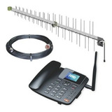 Celular Rural Mesa 4g 7 Bandas Internet Wifi Proeletronc Cor Preto 110v/220v
