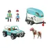 Cenário De Carro Com Reboque Para Pónei Country 70511 Playmobil