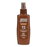 Cenoura E Bronze Óleo Protetor Solar Spray Fps15
