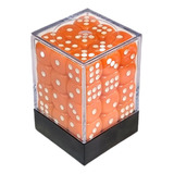 Central Dices Conjuntos 36 Dados D6 Opaco Laranja E Branco