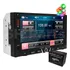 Central Multimídia 7 Pol Bluetooth Espelhamento Android Ios Cor Preto