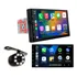 Central Multimidia Mp10 Carplay Android Auto 1 Din Câmera Ré
