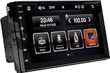 Central Multimidia Mp5 Car Play Android Auto 7pol Capacitiva Bluetooth Usb Mp3 Fm Aux Mic 4x50 7 Cores
