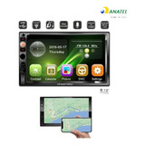 Central Multimídia Mp5 Touch Screen 2din 7pol Android Ios Bt