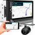 Central Multimídia Universal 2 Din Com Câmera De Ré Kit Mp5