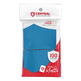 Central Shield Matte Azul