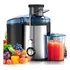 Centrífuga Alimentos Elétrica Suco Frutas Legumes 1500w Inox