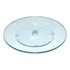 Centro De Mesa Giratório Decorativo Vidro Transparente 60cm