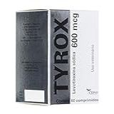 Cepav Tyrox Levotiroxina 600 Mcg - 60 Comprimidos - Repositor Hormonal Cães