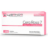 Cera 7 Rosa 18 Laminas Odontológica Ourives 225gr   Lysanda