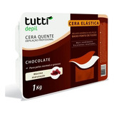 Cera Quente Elastica Chocolate
