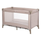 Cercado Grade Tela De Proteção Bebe Infantil Matea Beige Kikkaboo Cor Bege
