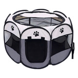 Cercado Pet Cachorro Gato Dobrável Portátil Extra Grande 110
