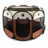 Cercado Pet Cachorro Gato Dobrável Portátil Grande 85x59cm