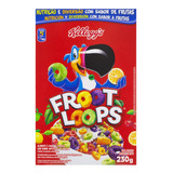 Cereal Matinal Froot Loops Sabor Frutas Caixa 230g Kellogg s