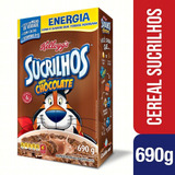 Cereal Sabor Chocolate Sucrilhos Kellogg s 690g